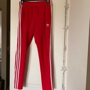 Adidas Red Track Pant